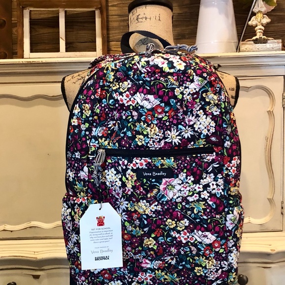 SALE! Vera Bradley Itsy Ditsy Essential Backpack - Picture 11 of 14